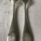 Set of 24 old cutlery: Alfenide housewife, monogrammed Fidelio model