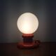 Vintage lamp of the 60s-70s in ceramic and opaline