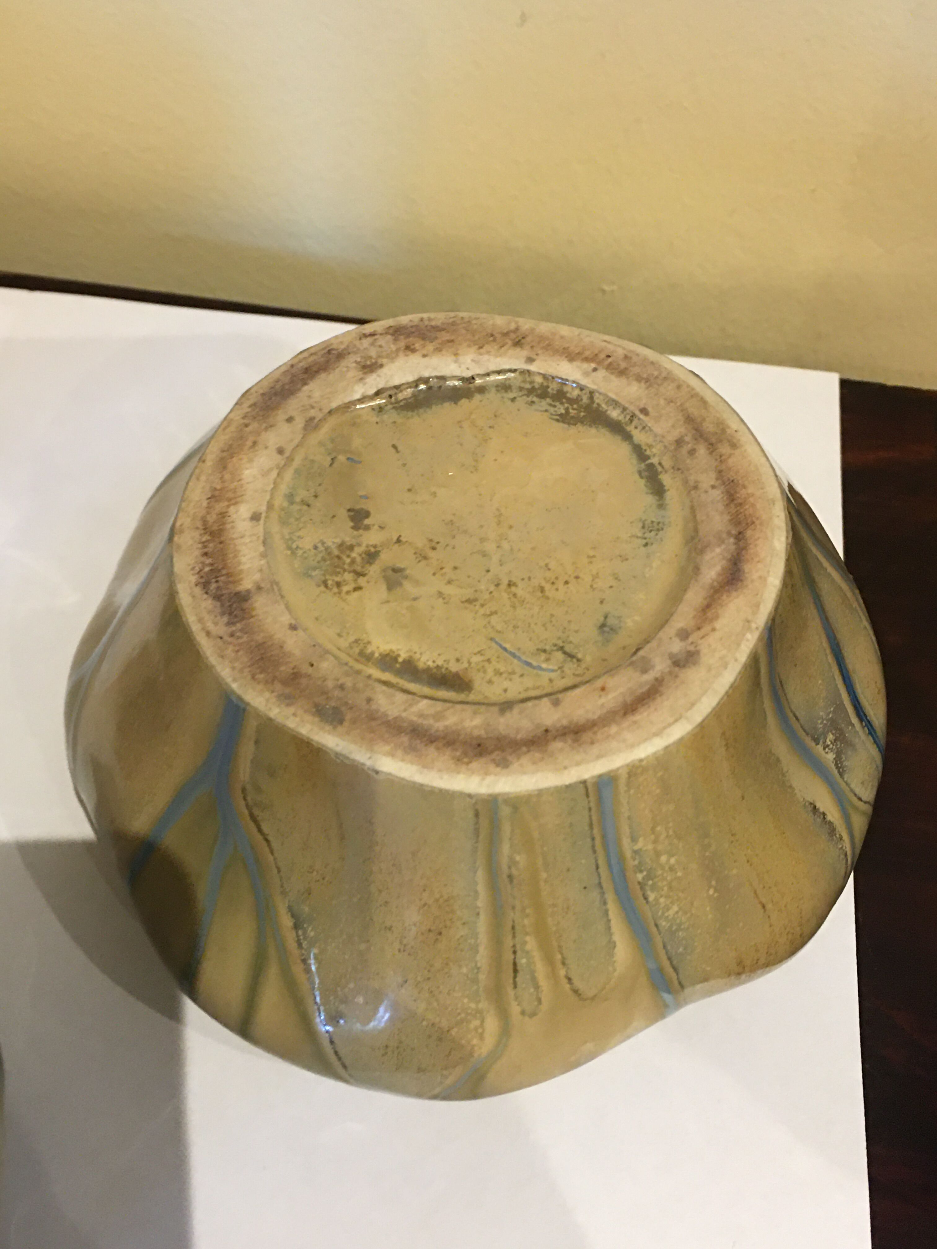 Lot of 3 ceramic pieces G. Metenier