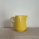 Vintage ceramic yellow pitcher