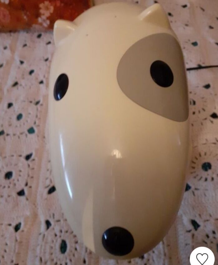 Lampe bull terrier vintage