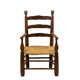 Pair of mulched armchairs made of natural beech, 1950s