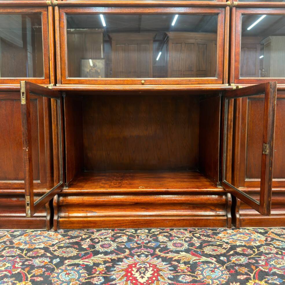 Classic English Globe Wernicke Style Bookcase