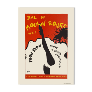 Affiche Moulin rouge