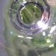 6 uranium glasses, Belgian art deco 1930