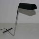 Lampe design italien années 80's chrome et acier