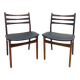 Pair of modern Scandinavian chairs