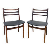 Pair of modern Scandinavian chairs