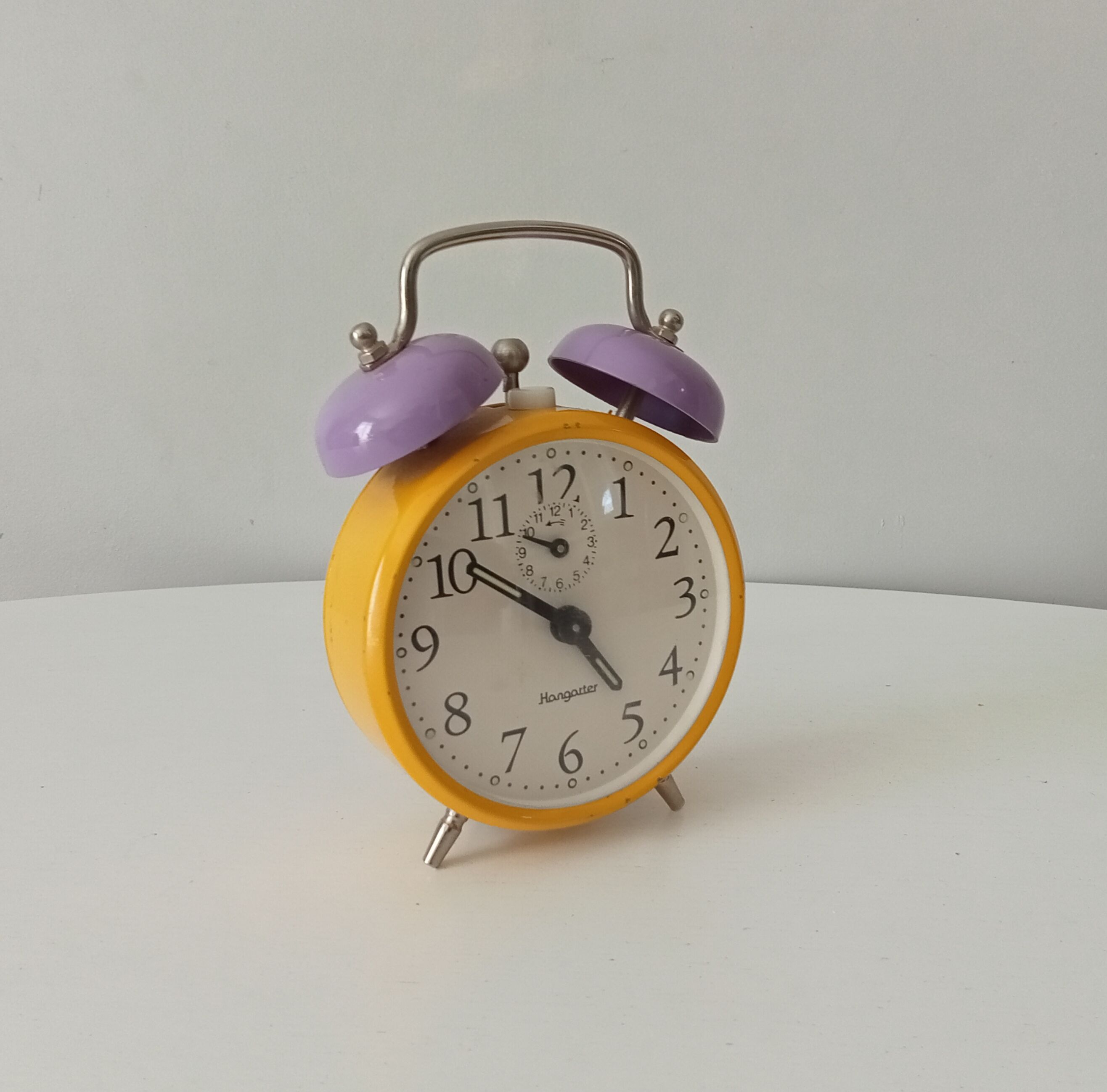 Vintage alarm clock Hangarter 70s/80s