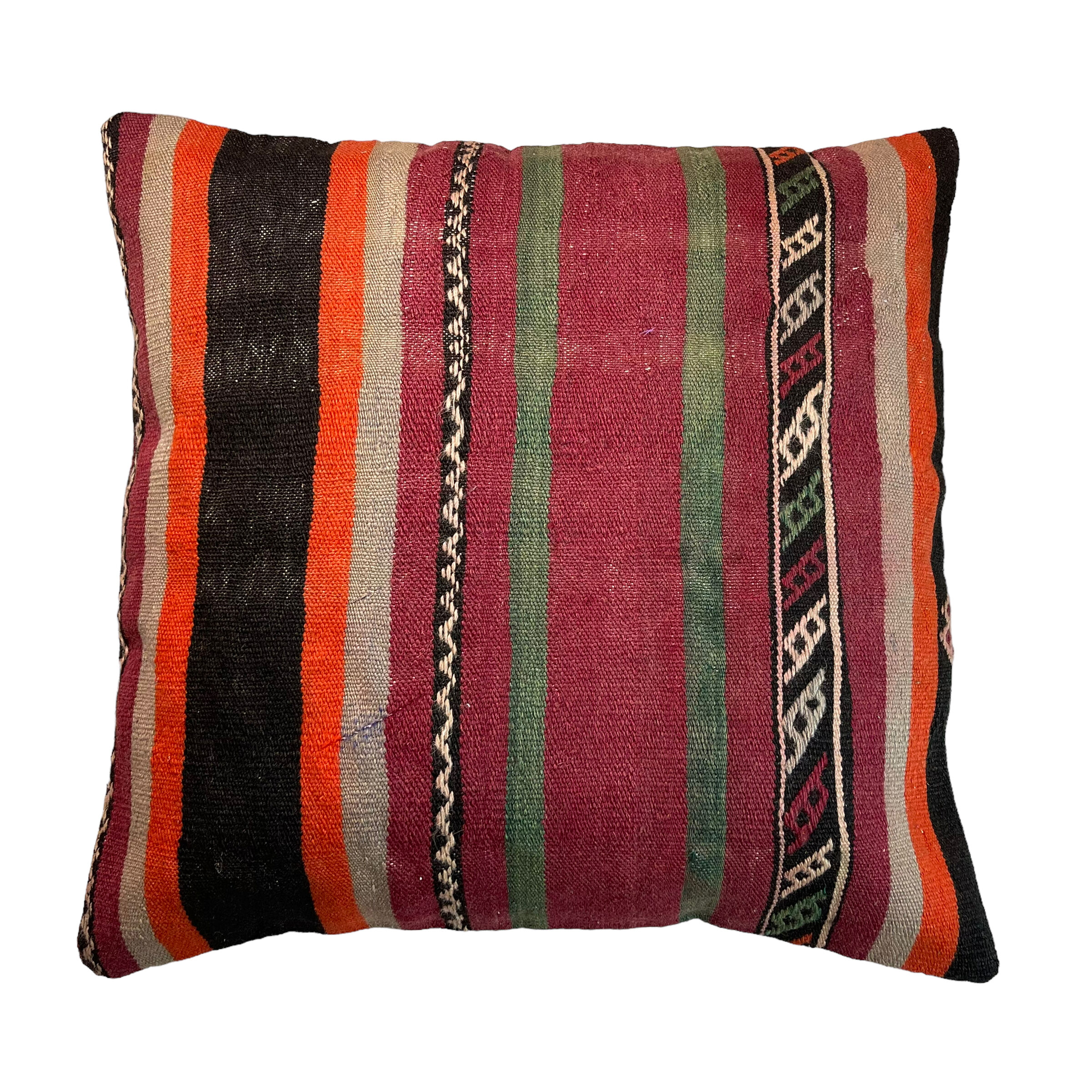 Vintage turkish kilim cushion cover