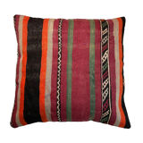 Vintage turkish kilim cushion cover
