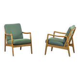 Danish Model FD-109 Lounge Chair by Ole Wanscher for France & Daverkosen, 1