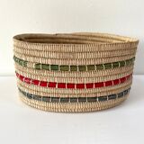 Braided fiber basket from the 60s