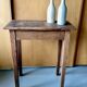 Console table in raw wood