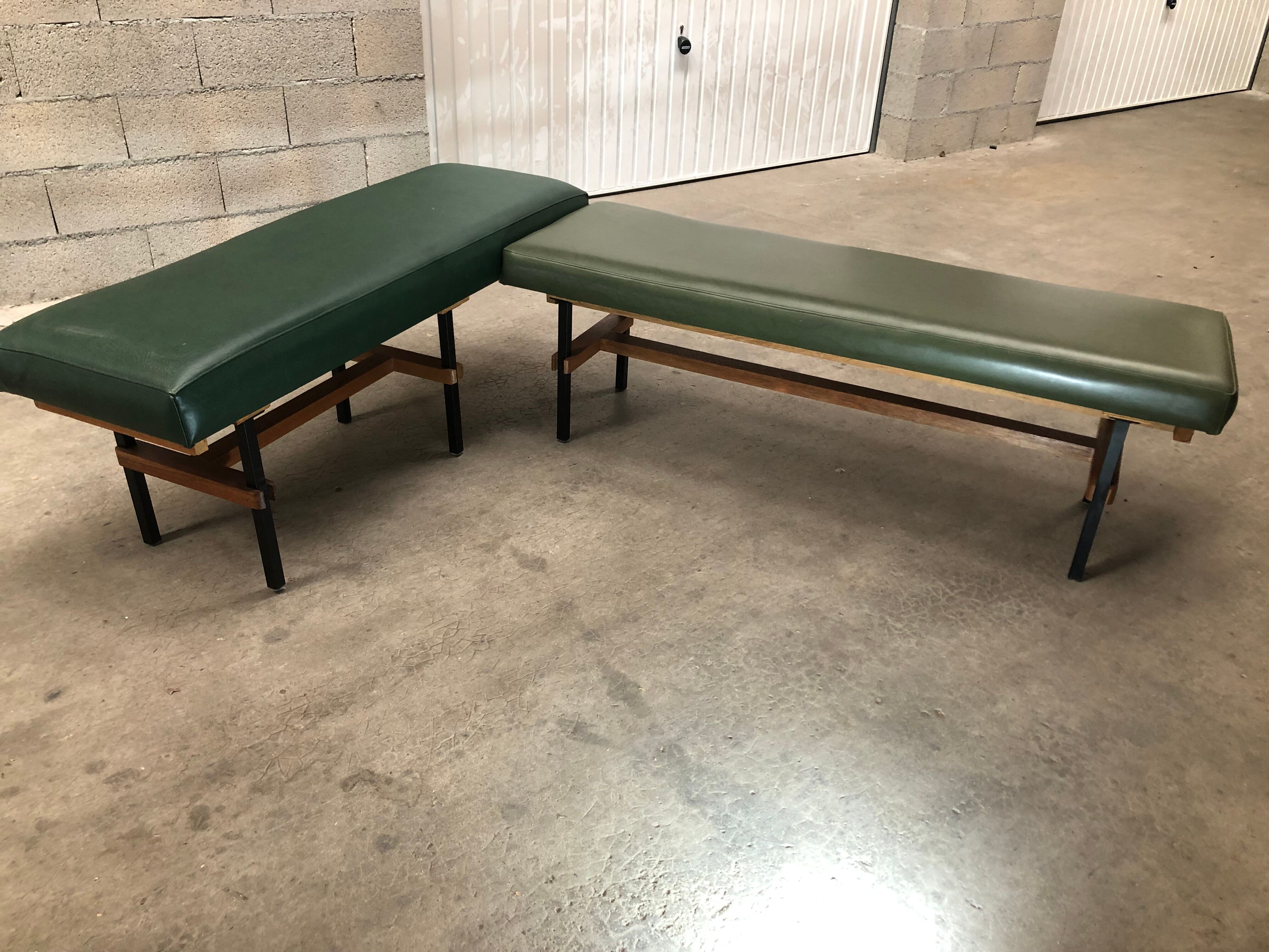 Scandinavian corner bench 60s