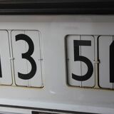 Vintage Clock Solari Udine, 1960