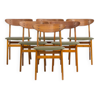 Ensemble de 6 chaises Farstrup 210