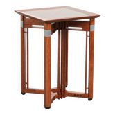 Table d'appoint Art Déco haute avec plateau amovible