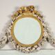 Neoclassical carved wooden mirror, Italy, 18th century
