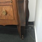 Vintage display cabinet in rosewood veneer 1950/1960