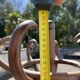 Baumann coat rack on vintage parrot stand