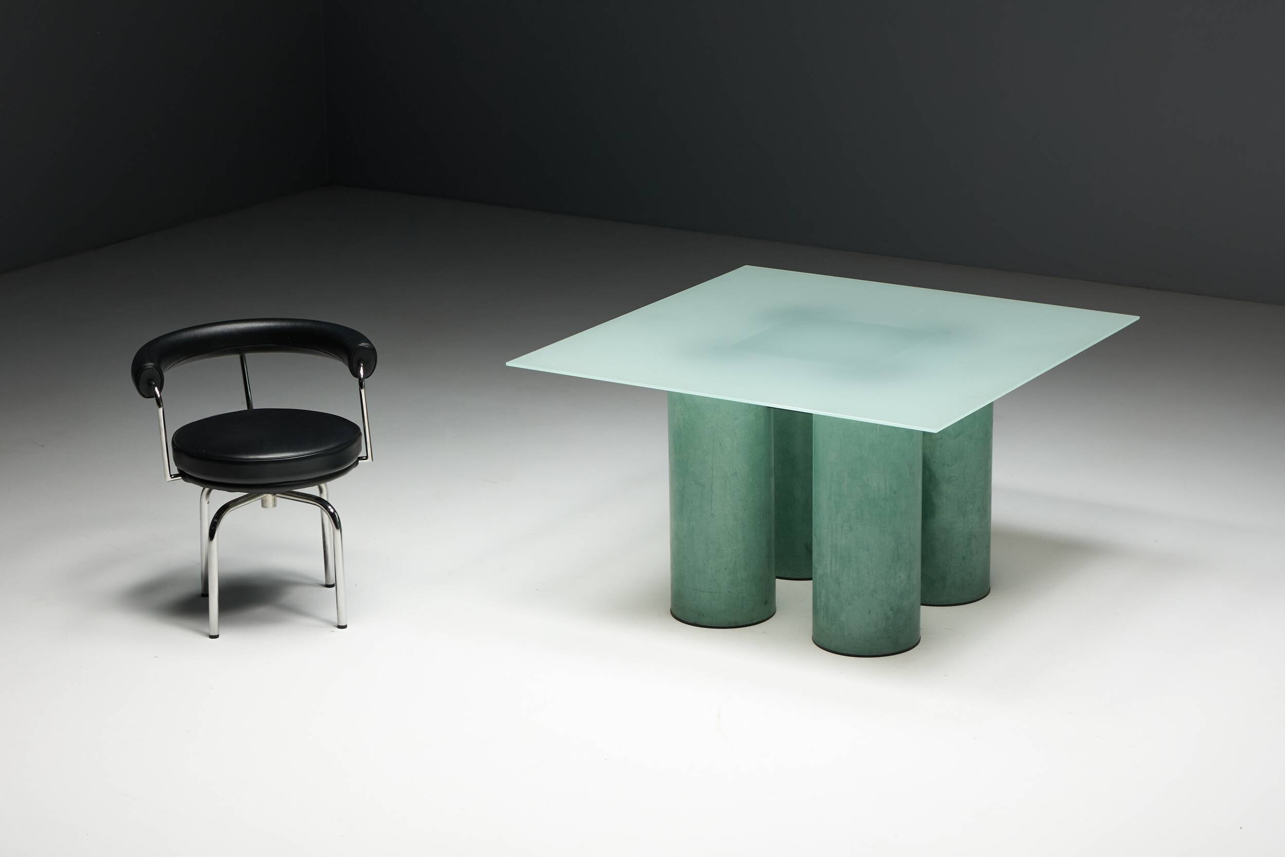 Serenissimo dining table by Lella & Massimo Vignelli for Acerbis, Italy, 1970s
