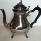 Tea service and silver metal coffee