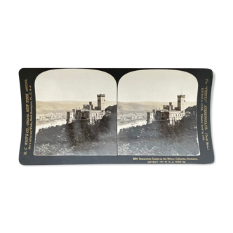 Old photography stereo, stereograph, luxury albumine 1903