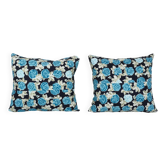 Set of 2 vintage Turkish cushion covers 48x46 cm