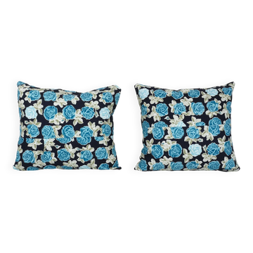 Set of 2 vintage Turkish cushion covers 48x46 cm