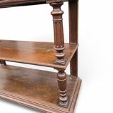 Console, dressoir style Henri II plateau déployant