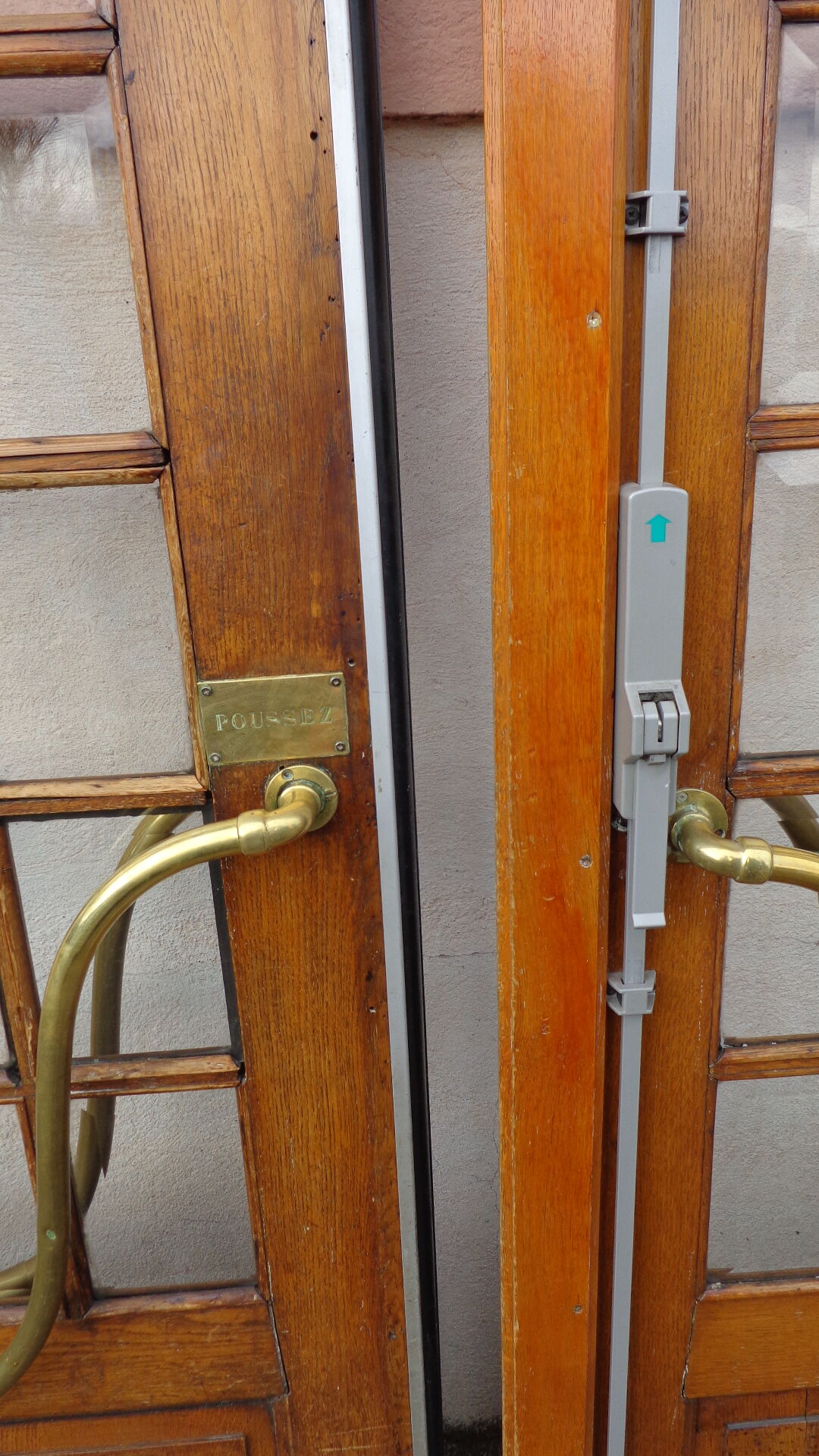 Double portes battantes 160x210cm