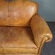 3-seater antique sheepskin sofa full of character