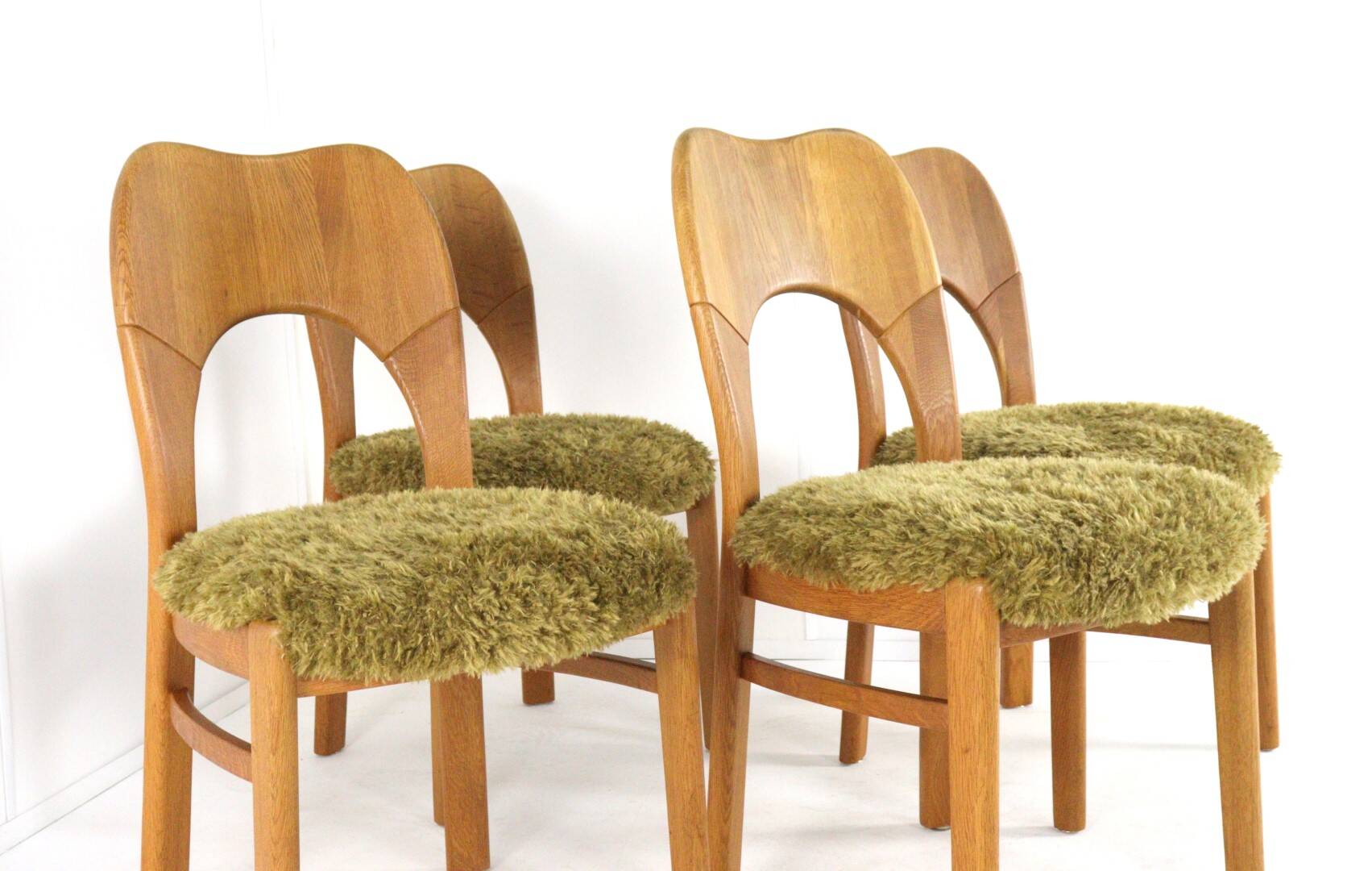 4 chaises de salle à manger en chêne 'Seest'