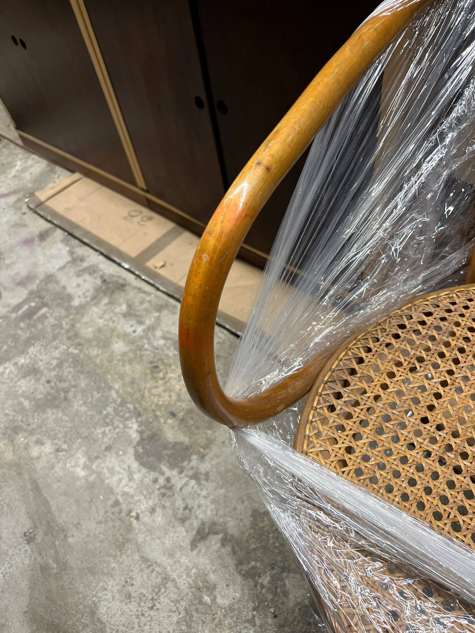 Pair of armchairs model 209 attributed to Thonet, 1970