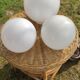 White opaline globe medium format