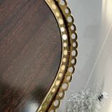 Desserte roulante - Chariot de bar vintage - Style Hollywood Regency