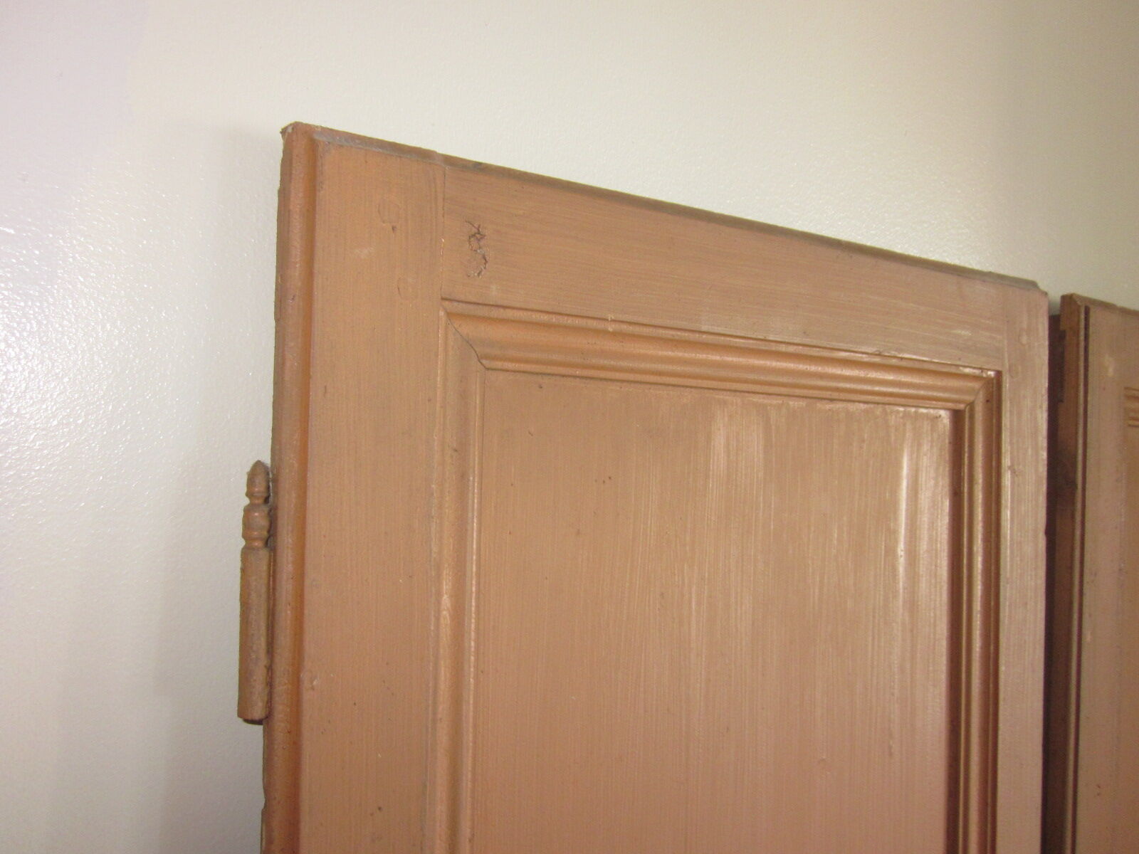 Paire de porte de placard ancienne