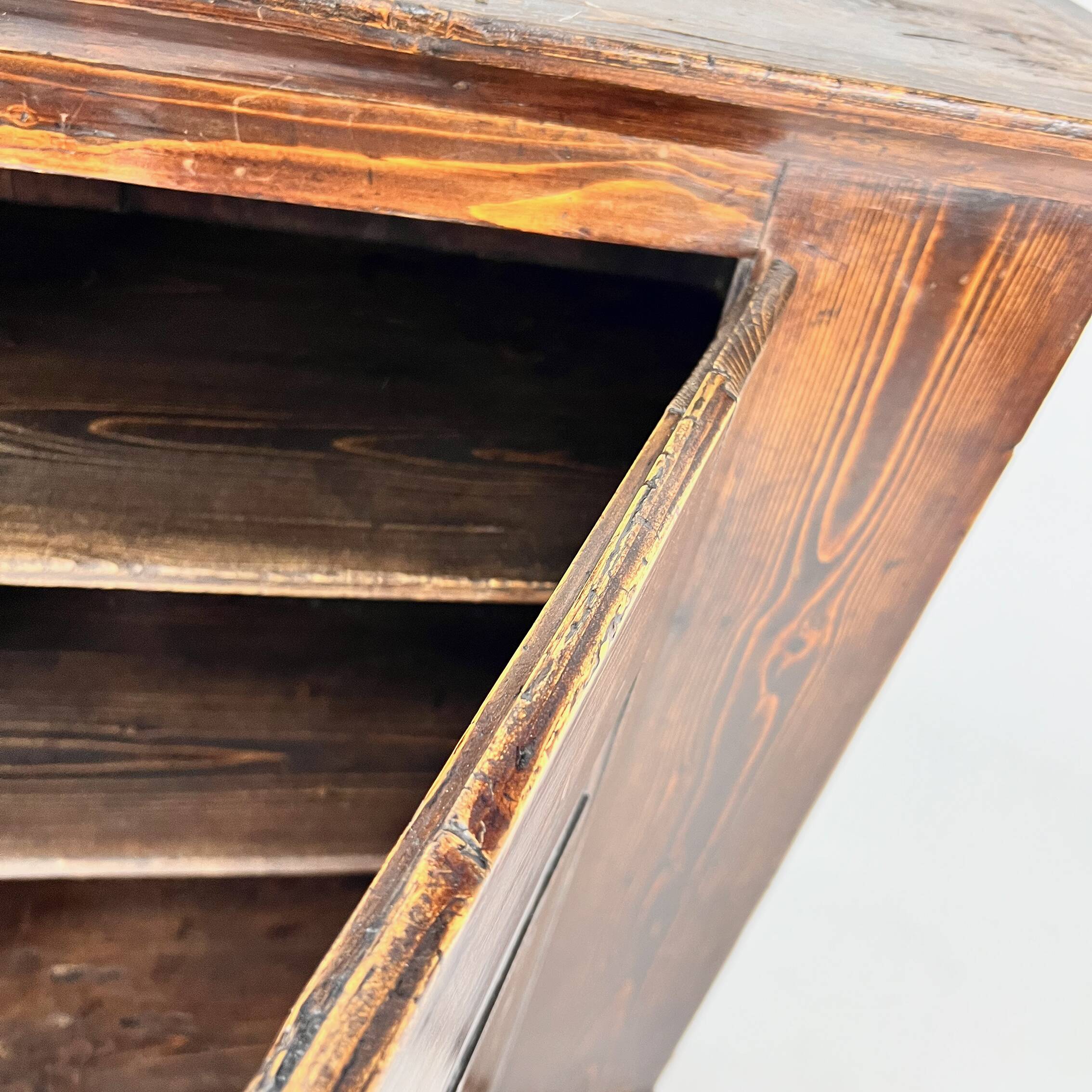 Dutch Antique Pine Cabinet, 1900s