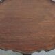 Table à vin anglaise antique du XIXe siècle avec plateau monobloc
