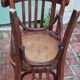 Set de six chaises bistrot déparéillées