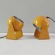 Paire de lampes de table italiennes des années 70.