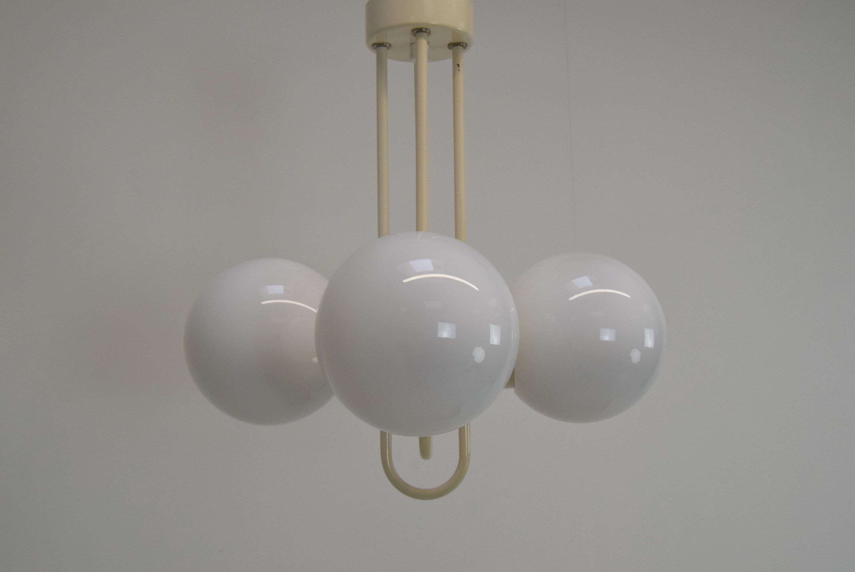 Lustre du milieu du siècle par Instala Decin, années 1970