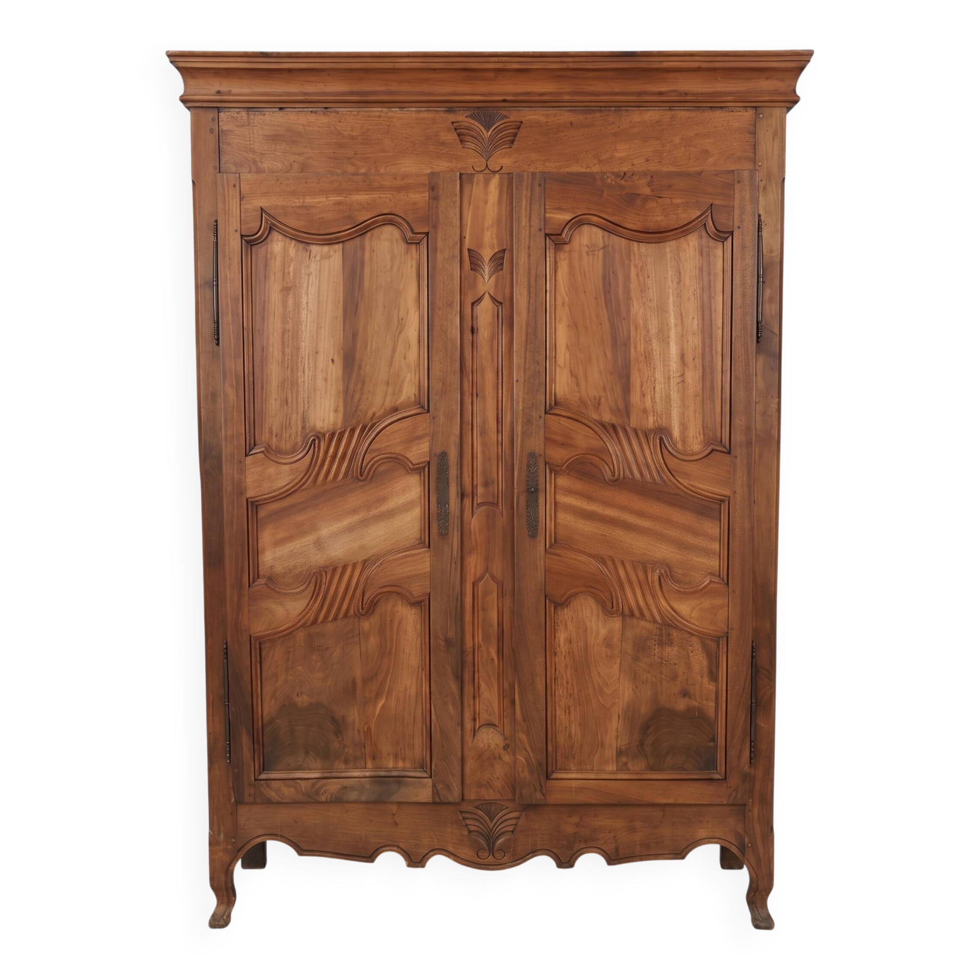 Louis XV walnut wardrobe