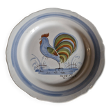 Henriot Quimper Antique Plate Rooster Ø 25 cm