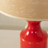 70s Table Lamp with Glass Base