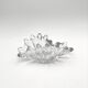 Ouraline Coupe Blown Glass Bohemia Shell Sculpture 1950