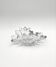 Ouraline Coupe Blown Glass Bohemia Shell Sculpture 1950