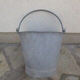 Old zinc bucket