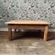 Table basse de ferme vintage (rénovée)